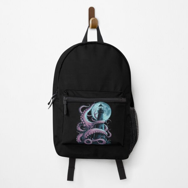 Item preview, Octopus Embracing the Lighthouse designed and sold by DreamVibeShirt.