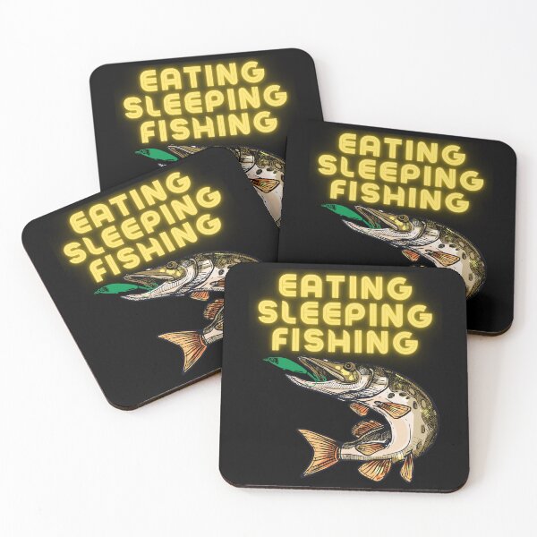 Item preview, Eating Sleeping Fishing Pike Bait Spinner Funny Gifts Mr.Lipsky designed and sold by Mr-Lipsky.