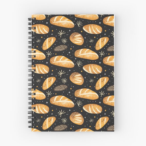 Item preview, Sourdough Bread Seamless Winter Pattern designed and sold by palaco210.