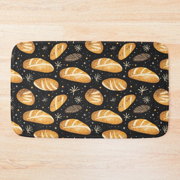 Item preview, Sourdough Bread Seamless Winter Pattern designed and sold by palaco210.