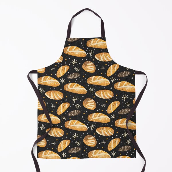 Item preview, Sourdough Bread Seamless Winter Pattern designed and sold by palaco210.