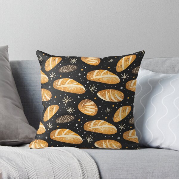Item preview, Sourdough Bread Seamless Winter Pattern designed and sold by palaco210.