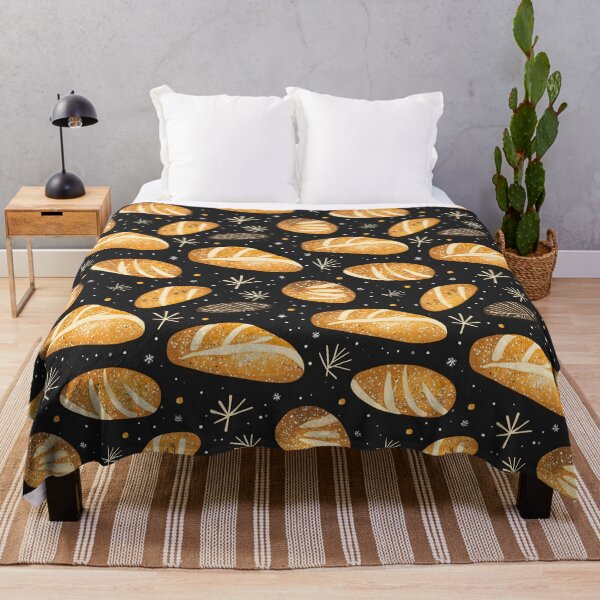 Item preview, Sourdough Bread Seamless Winter Pattern designed and sold by palaco210.