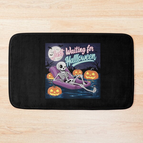 Item preview,  Skeleton Spooky Halloween Pumpkin party horror lover scary designed and sold by BHMARTS.