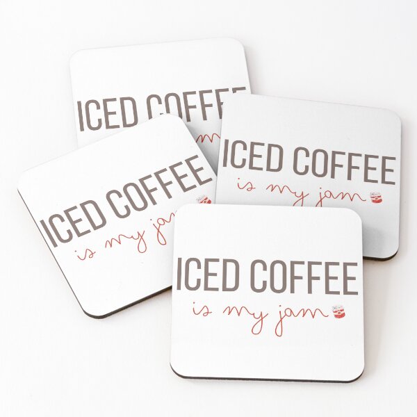 Item preview, Iced Coffee Is My Jam | Iced Coffee Lover | Cold Brew | Cold Coffee | Coffee | Caffeine designed and sold by PrintEveryday.