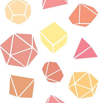 Artwork thumbnail, Dice Roll - Sunset by kayesdoodles