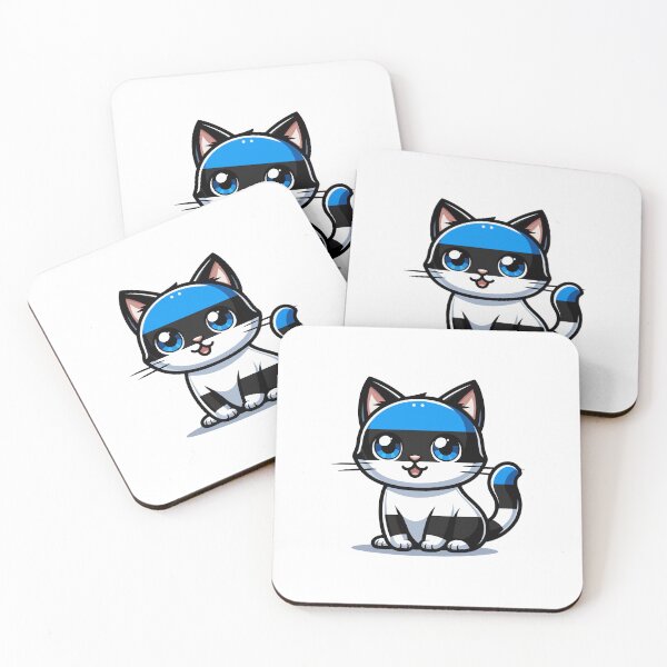 Item preview, Estonian Cat Flag designed and sold by Domiska.