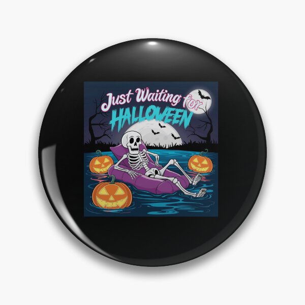 Item preview, funny Skeleton Spooky Halloween Pumpkin party horror lover scary designed and sold by BHMARTS.