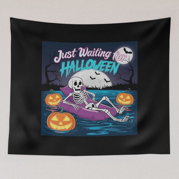 Item preview, funny Skeleton Spooky Halloween Pumpkin party horror lover scary designed and sold by BHMARTS.