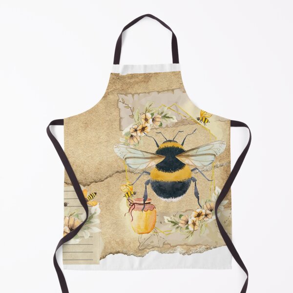 Item preview, Vintage Bee Old Paper Nature Print designed and sold by Tammy Marie Russell.