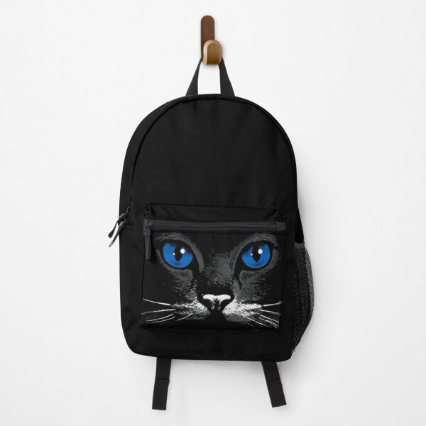 Item preview, Cat face with Blue eyes designed and sold by RoastedSwan Art.