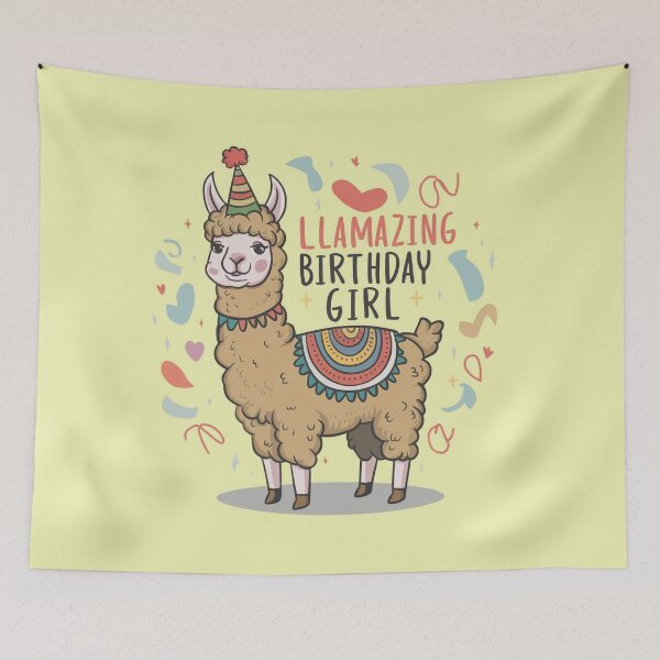 Item preview, Llamazing Birthday Girl designed and sold by Pixel-Lair.
