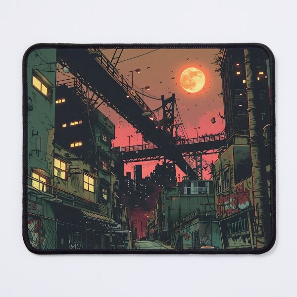 Item preview, Dilapidated Comic Book City designed and sold by dcrc.