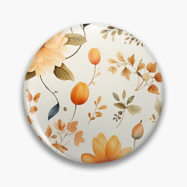 Item preview, Vintage Fall Floral designed and sold by GiraffeCreative.