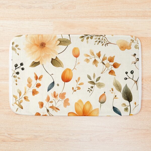 Item preview, Vintage Fall Floral designed and sold by GiraffeCreative.