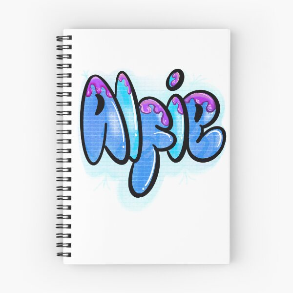 Item preview, Alfie name in blue and purple pattern Top 10 best personalized gifts boys and men  personalised Graffiti name Alfie designed and sold by Artonmytee.