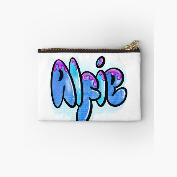 Item preview, Alfie name in blue and purple pattern Top 10 best personalized gifts boys and men  personalised Graffiti name Alfie designed and sold by Artonmytee.