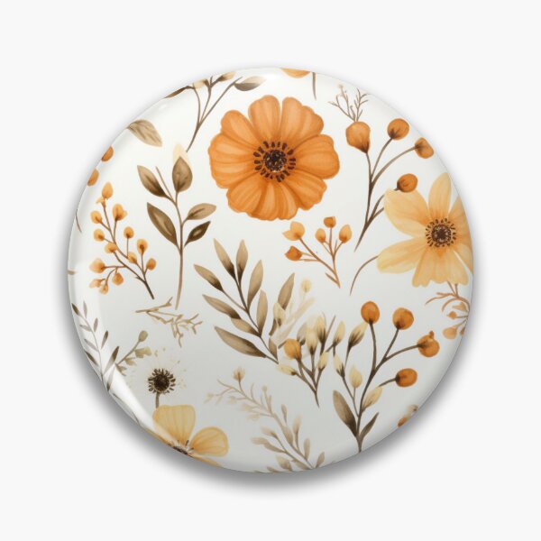 Item preview, Vintage Fall Floral designed and sold by GiraffeCreative.