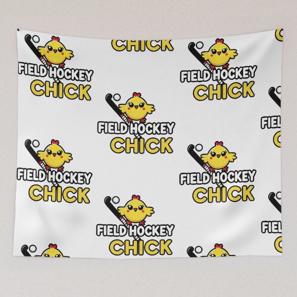 Item preview, Field Hockey Chick T-Shirt designed and sold by BlankCanvasHaHa.