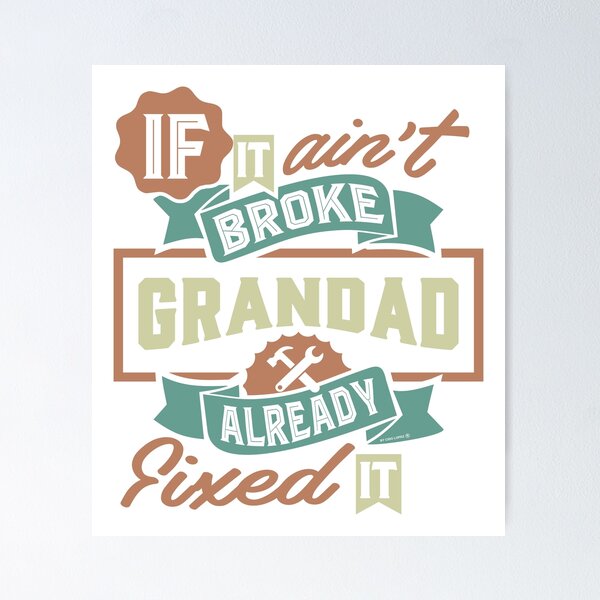 Item preview, Grandad Fixed It designed and sold by cidolopez.