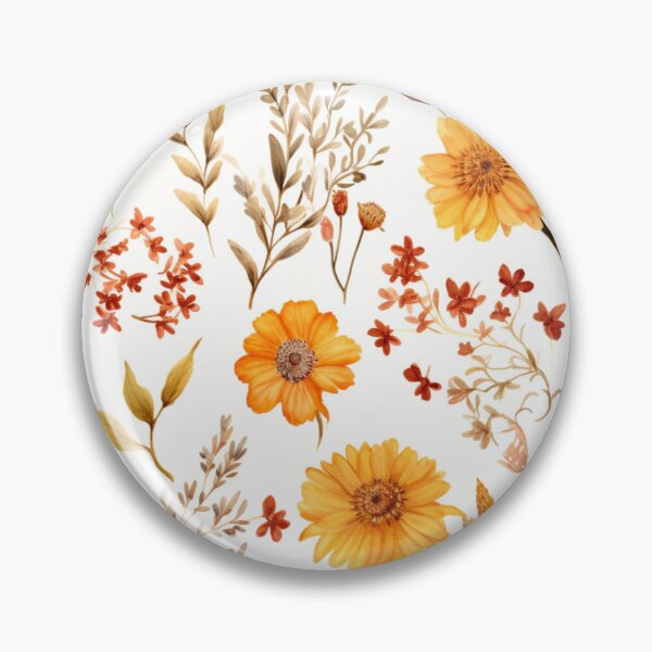 Item preview, Vintage Fall Floral designed and sold by GiraffeCreative.