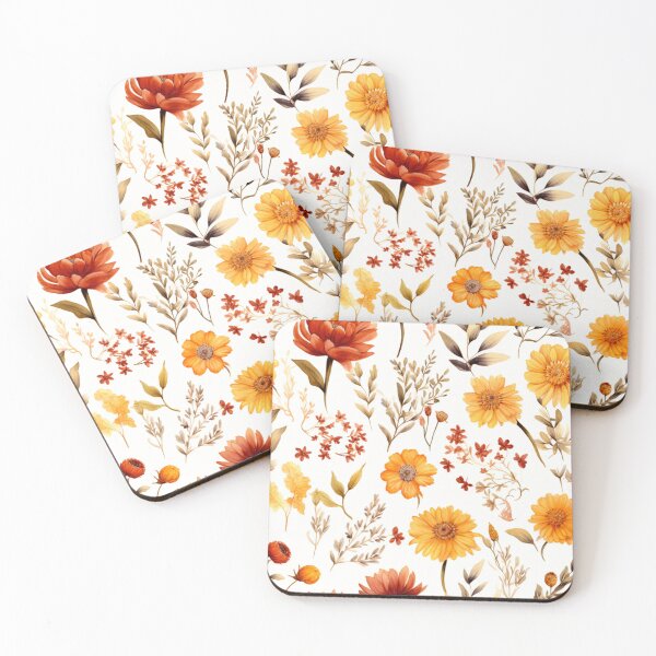 Item preview, Vintage Fall Floral designed and sold by GiraffeCreative.