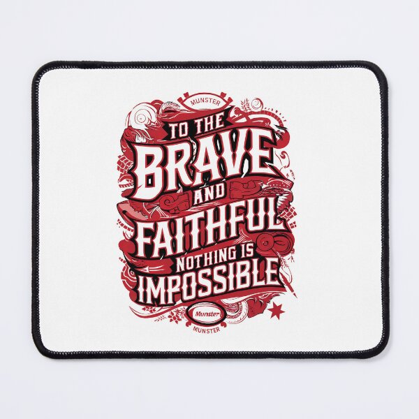 Item preview, Munster Rugby Ireland Motto designed and sold by REAL IRISH GIFTS.