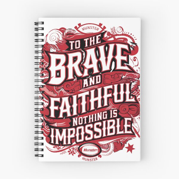 Item preview, Munster Rugby Ireland Motto designed and sold by REAL IRISH GIFTS.