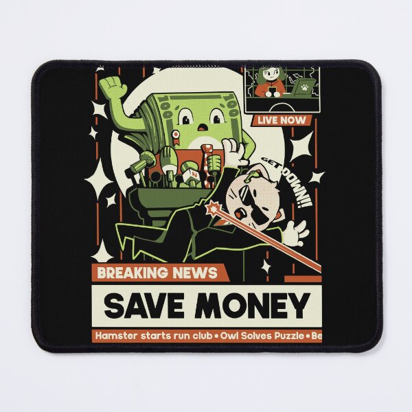 Item preview, Breaking News: Save Money designed and sold by HeyraVieira.
