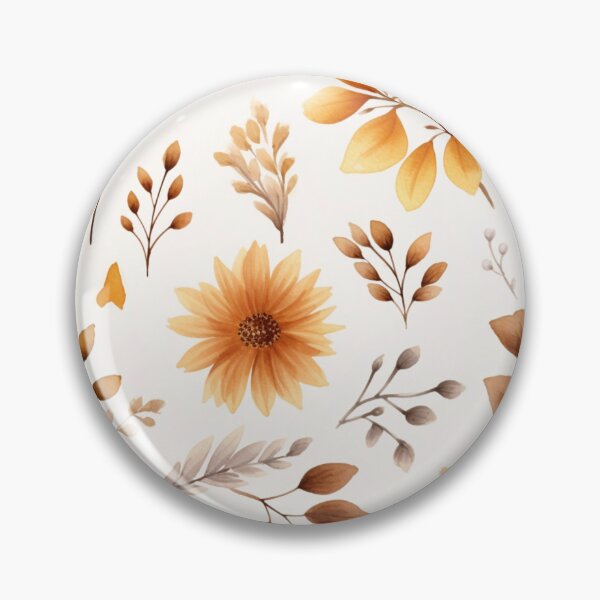 Item preview, Vintage Fall Floral designed and sold by GiraffeCreative.