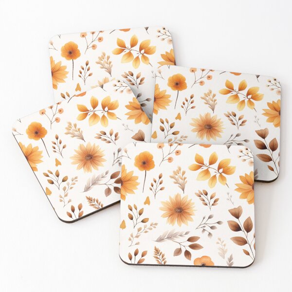 Item preview, Vintage Fall Floral designed and sold by GiraffeCreative.