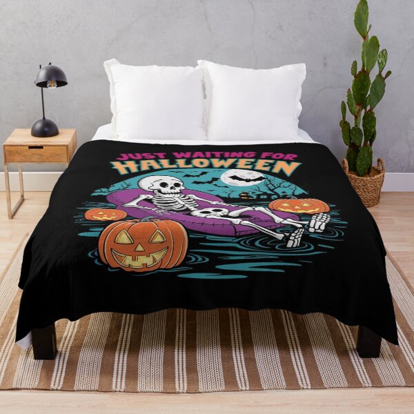 Item preview, funny Skeleton Spooky Halloween Pumpkin party horror lover scary designed and sold by BHMARTS.