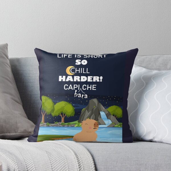 Item preview, Life is short, so CHILL harder! Capiche designed and sold by melissamaduka.