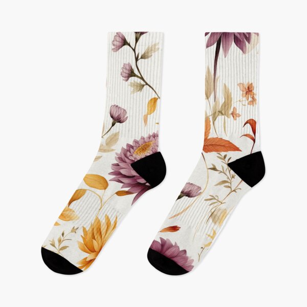Item preview, Vintage Fall Floral  designed and sold by GiraffeCreative.