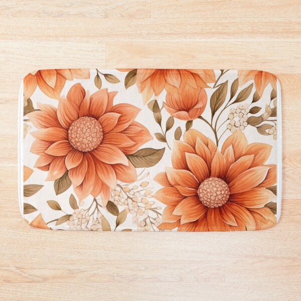 Item preview, Vintage Fall Floral designed and sold by GiraffeCreative.