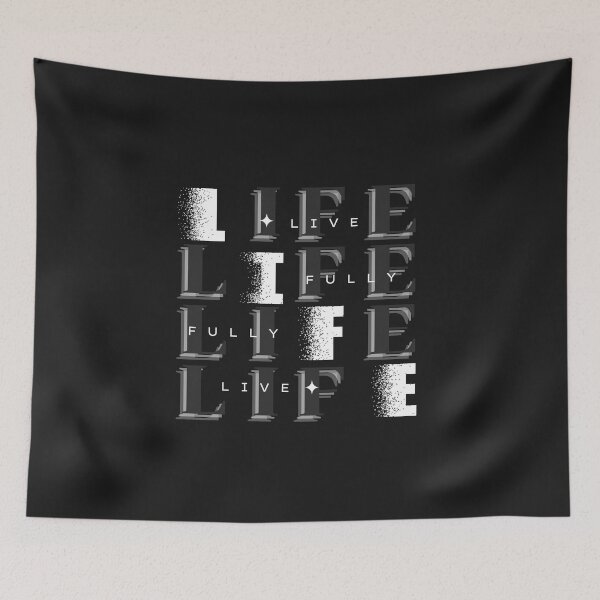 Item preview, LIFE - Live Fully - Life is Beautiful designed and sold by spywareline.