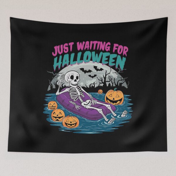 Item preview, funny Skeleton Spooky Halloween Pumpkin party horror lover scary designed and sold by BHMARTS.