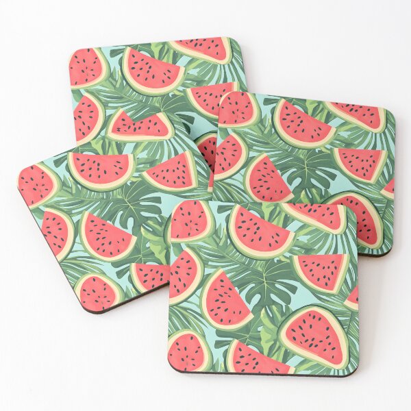 Item preview, Fresh Watermelon Tropical Pattern designed and sold by palaco210.