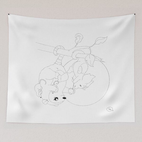 Item preview, Dandelion Daemons  - Sharing with Friends designed and sold by Sarah Reed.