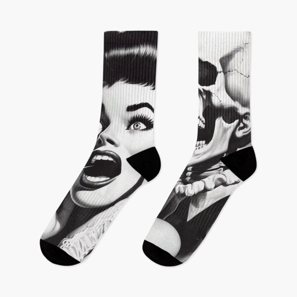 Item preview, Retro Horror Girl designed and sold by PulpVintage.