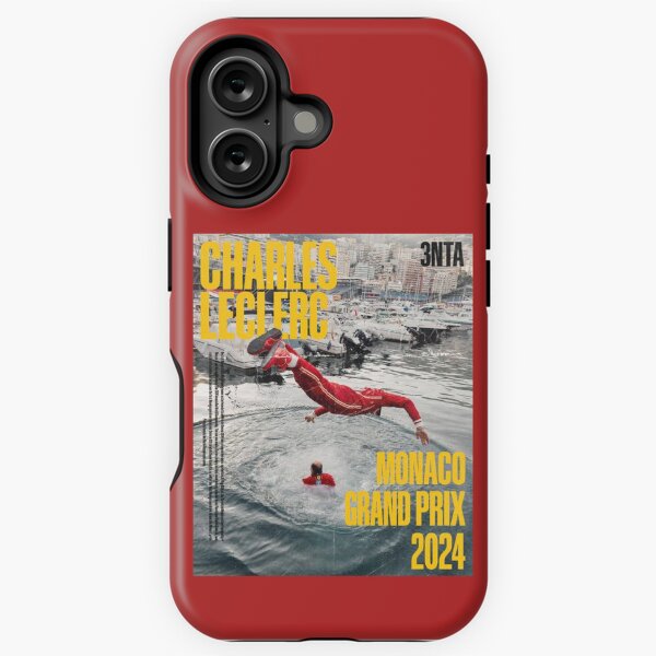 Item preview, Charles Leclerc-Monaco Grand Prix 2024 designed and sold by 3NTAGraphic.