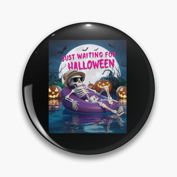 Item preview, funny Skeleton Spooky Halloween Pumpkin party horror lovers scary face designed and sold by BHMARTS.