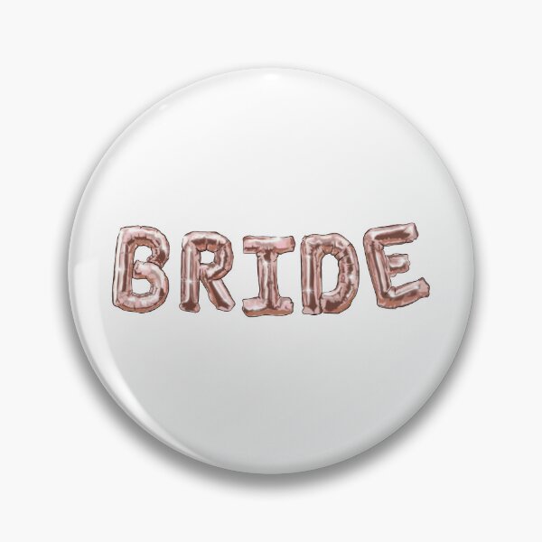 Item preview, Bride - small logo - rose gold designed and sold by Coloursplashnl.
