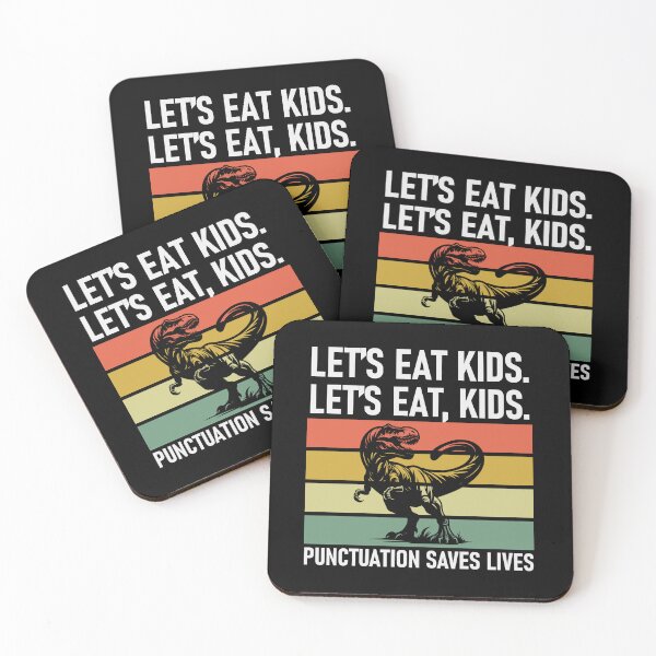 Item preview, Punctuation Saves Lives - Funny Grammar designed and sold by Anniebuh.