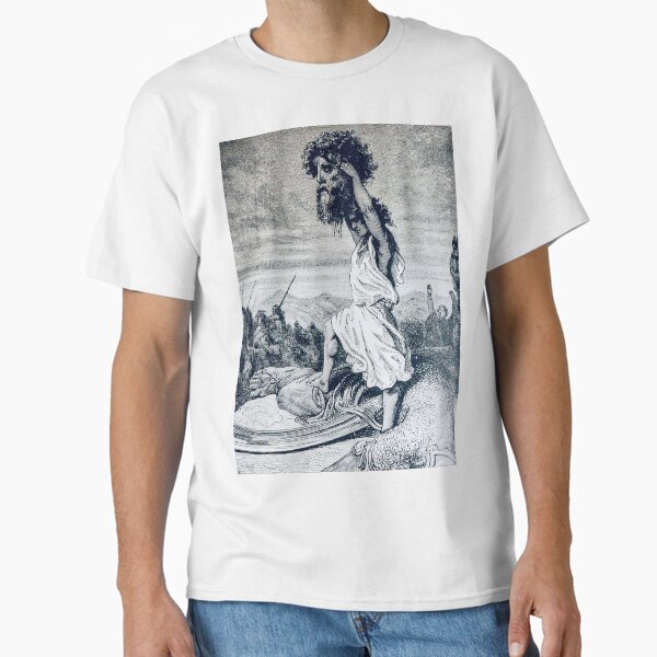 Item preview, David and Goliath - 1885 Holy Bible Illustration designed and sold by Saturnspx.