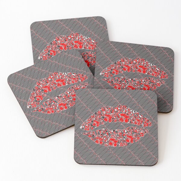 Item preview,  lips Handprint Art Artistic Creation  designed and sold by 4rpixs.