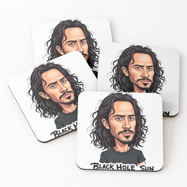 Artikelvorschau, Karikatur von Chris Cornell – Grunge-Stil der 90er entworfen und verkauft von sockdollager.