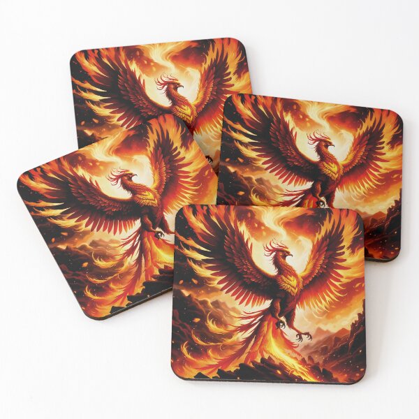 Item preview, Phoenix Rising from the Ashes designed and sold by koreatvtea.