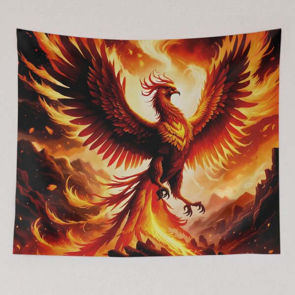 Item preview, Phoenix Rising from the Ashes designed and sold by koreatvtea.