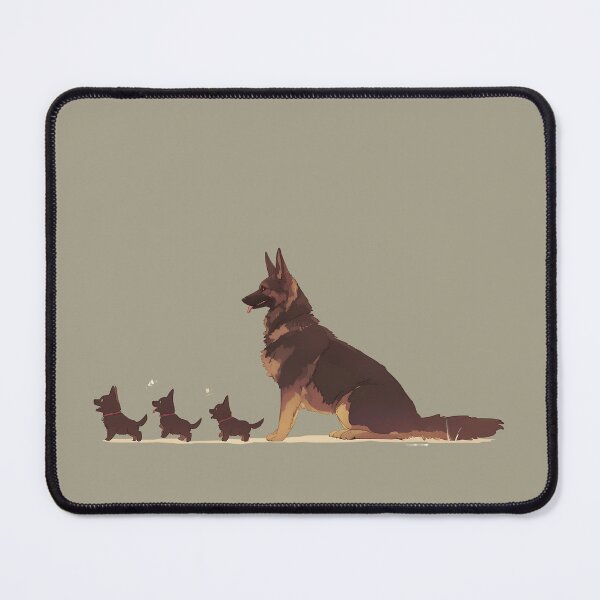 Item preview, Doggie Family 5 designed and sold by UniqVibe.